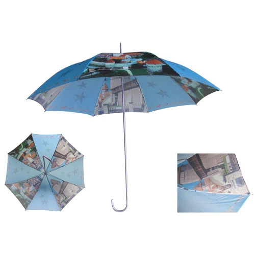 Parapluie droit pour impression par transfert thermique (SU009)