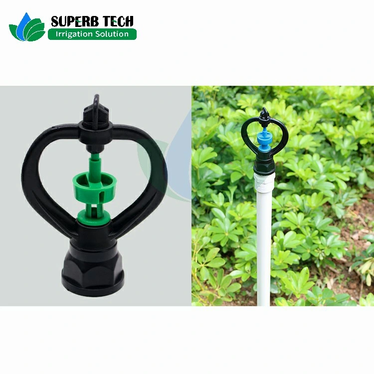 Système d'irrigation de la pelouse du jardin de taille moyenne à 360 degrés sprinkleur spray sprinkleur en plastique comme outil de jardin