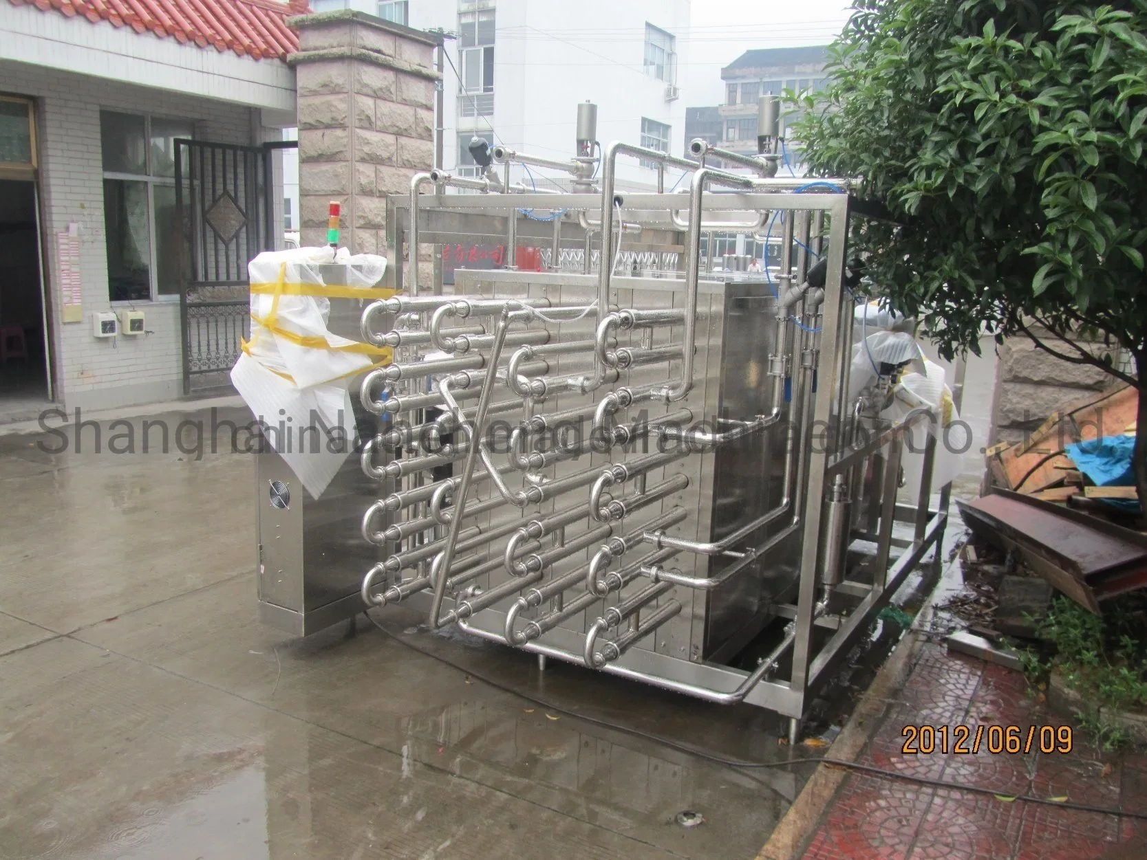 Full Automatic 6000L/H Aseptic Type Milk Uht Sterilizing Machine