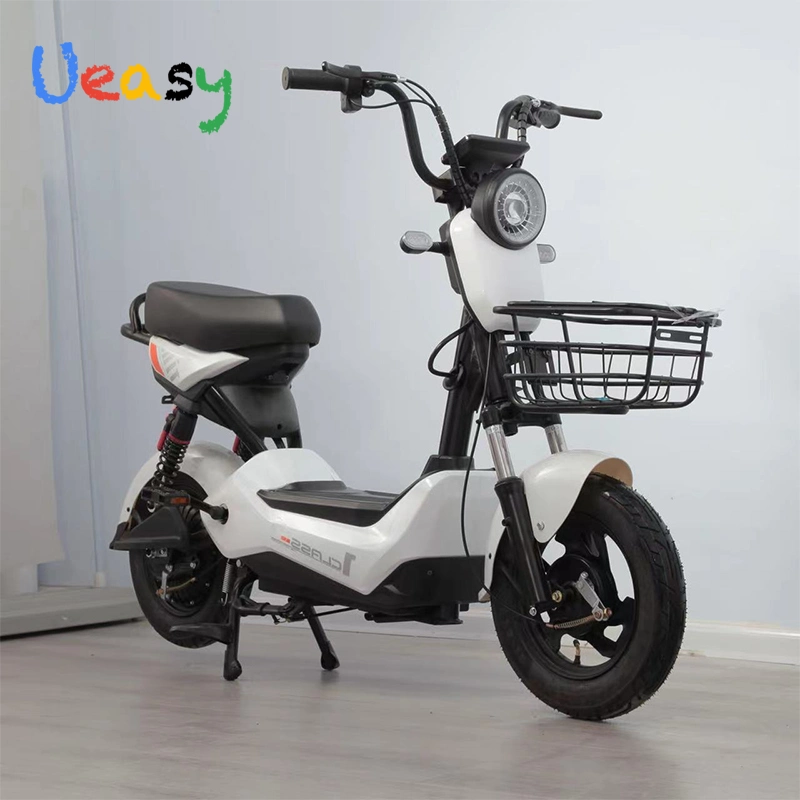 Nueva moto de 350W a 40km de largo alcance de14 pulgadas Barata de China 48V para la venta de bicicletas bicicleta eléctrica bicicleta eléctrica