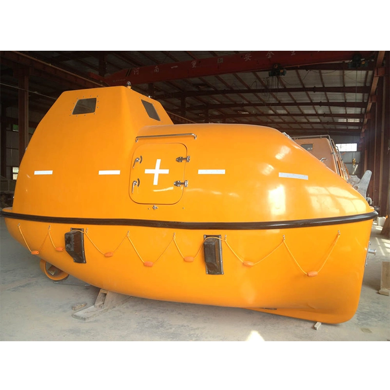 Solas Marine F. R. P. Totally Enclosed Lifeboat 5.25m Lifesaving Boat