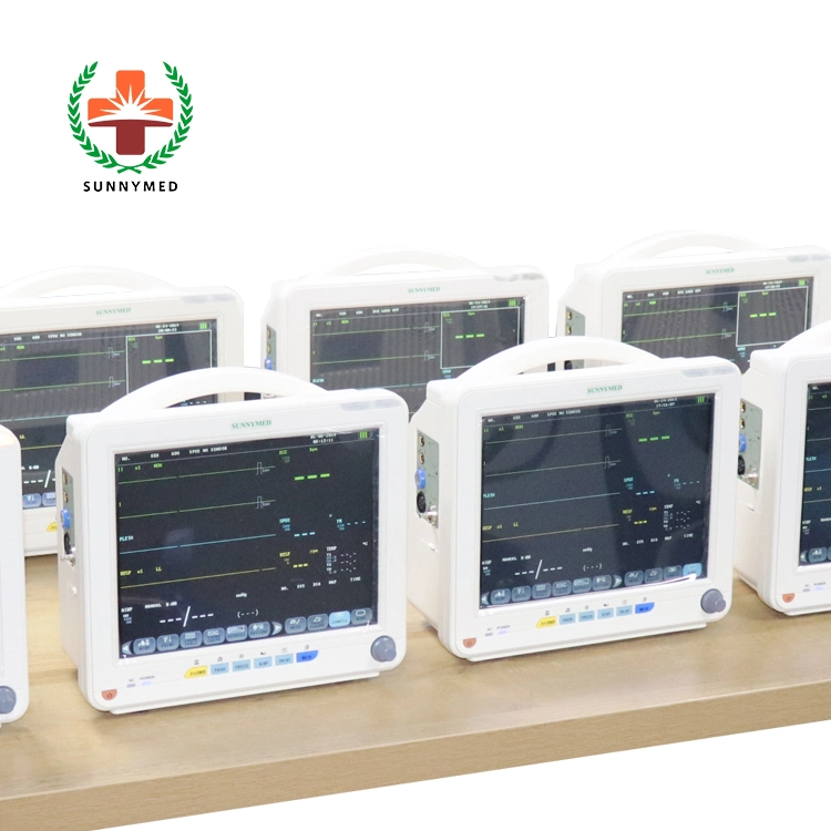 Sy-C005c Portable Hospital Emergency ICU Medical Patient Monitor