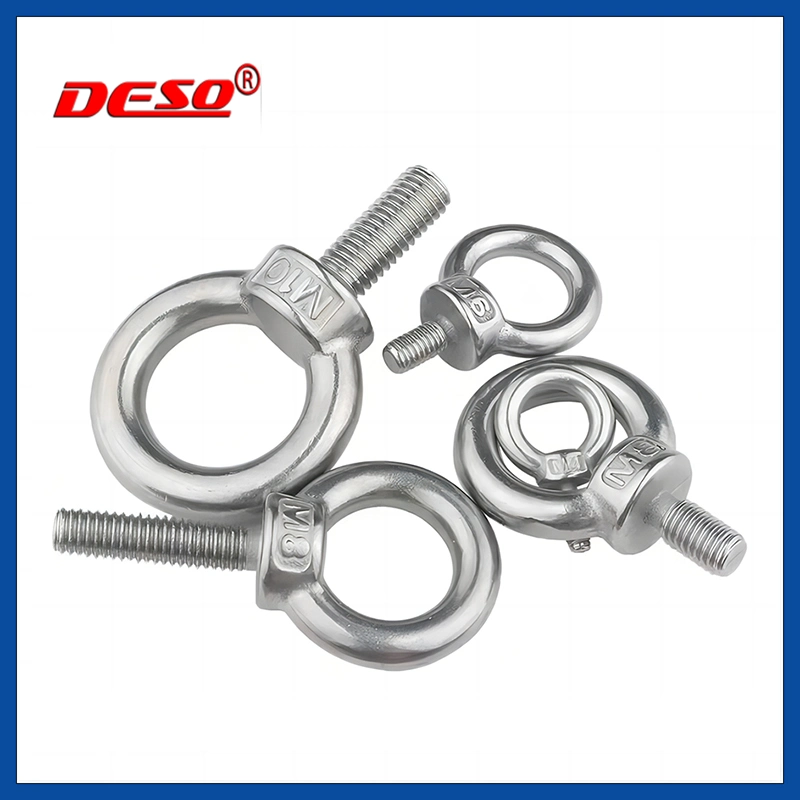 Hardware rigging de acero inoxidable 304 DIN DIN580582 Ojo de la tuerca del tornillo de rosca