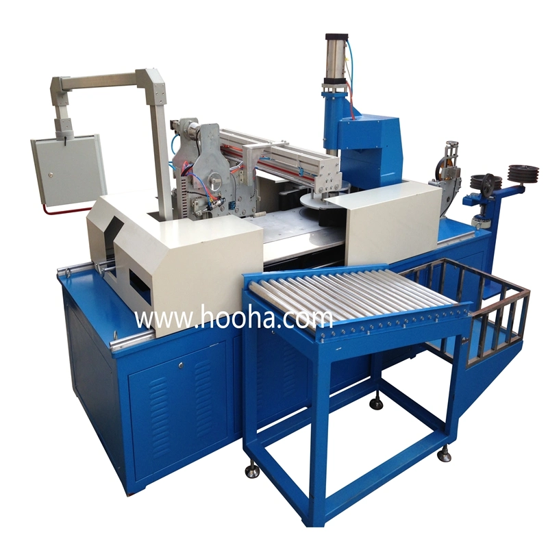 High Speed Wire Coiling and Wrapping Machine with PE Film Raw Material