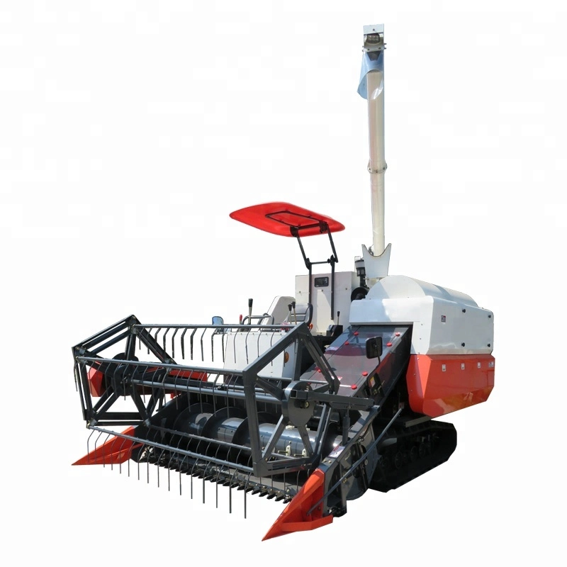 Rice Wheat Combine Harvester Harvesting Machine Similar Kubota Harvester