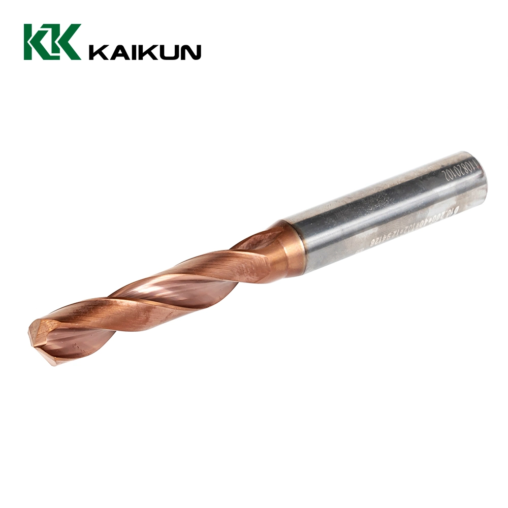 Solid Carbide Custom Step Drills with Thru Coolant Milling Cutter Twist Drill Bits Drilling Tool