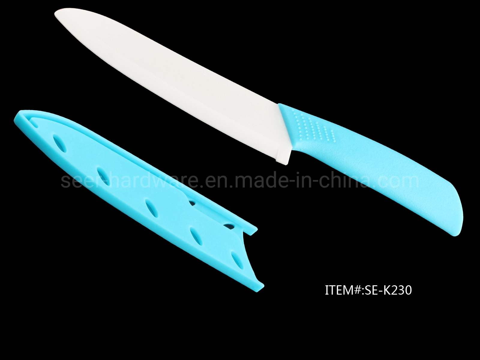 Plastic Handle Ceramic Knife, Kitchen Knife, Utility Knife (SE-K230)