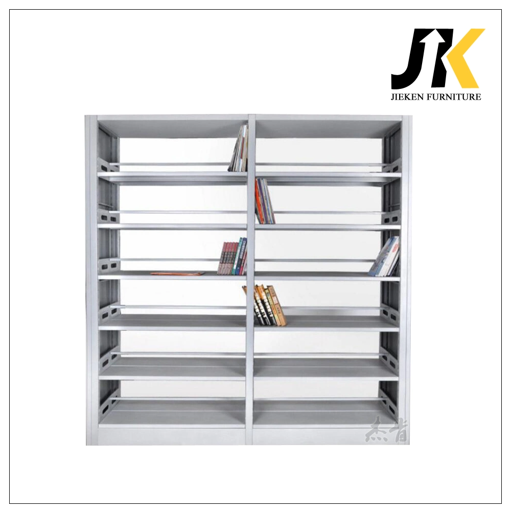 Good Quality School Furniture Metal Double Face Book Shelves Library Metal Bookcase/Bookshelf