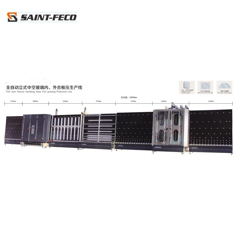 Janela de vidro isolante fazendo a máquina/Vidro duplo de tomada de vidro máquina de linha