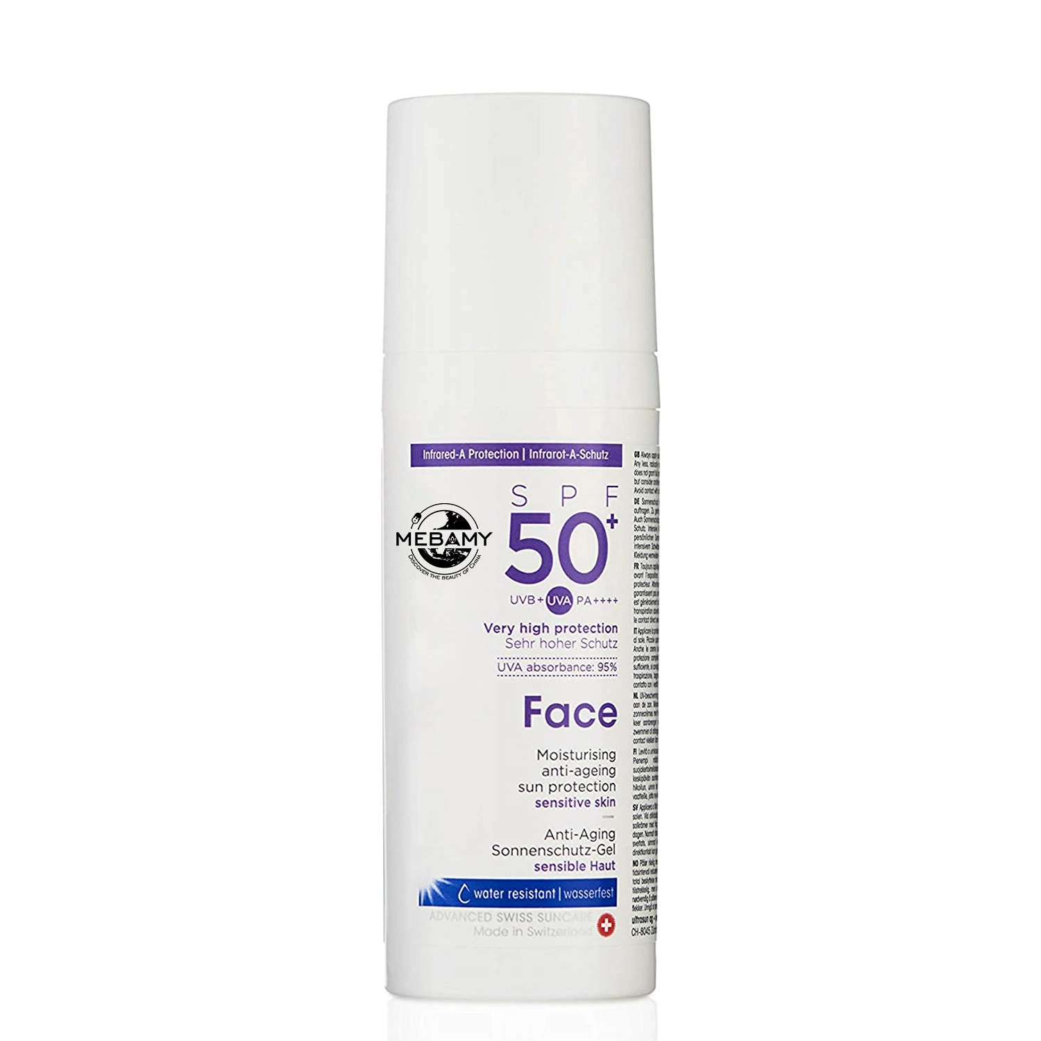 Echte Großhandel/Lieferant Private Label Whitening erfrischende Feuchtigkeitsspendende SPF50 + Anti-UV-Sonnencreme