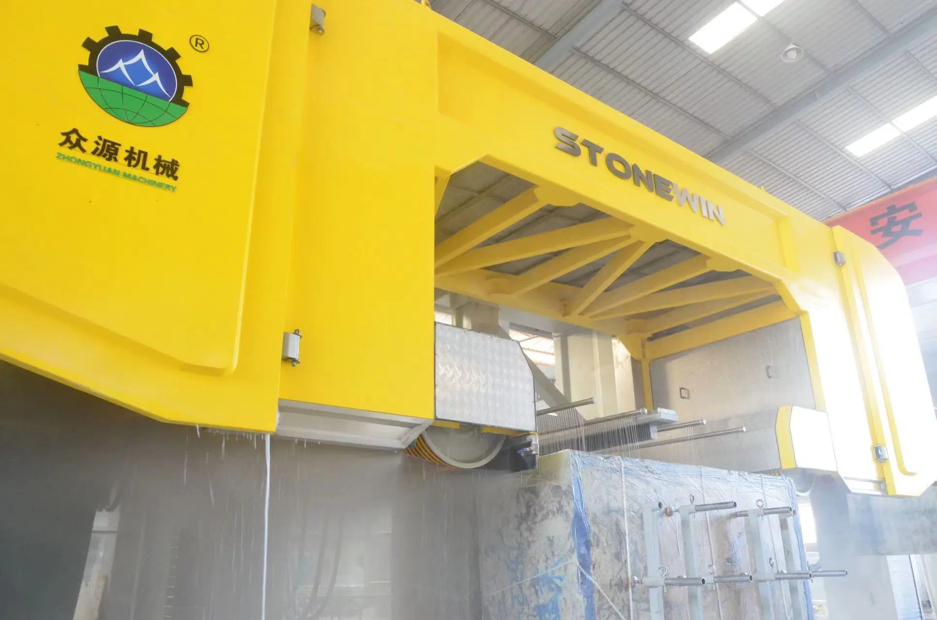 Zhongyuan Stonewin Block 58 Diamond Multi-Wire Saw Machine: Redefining Stone Cutting Standards