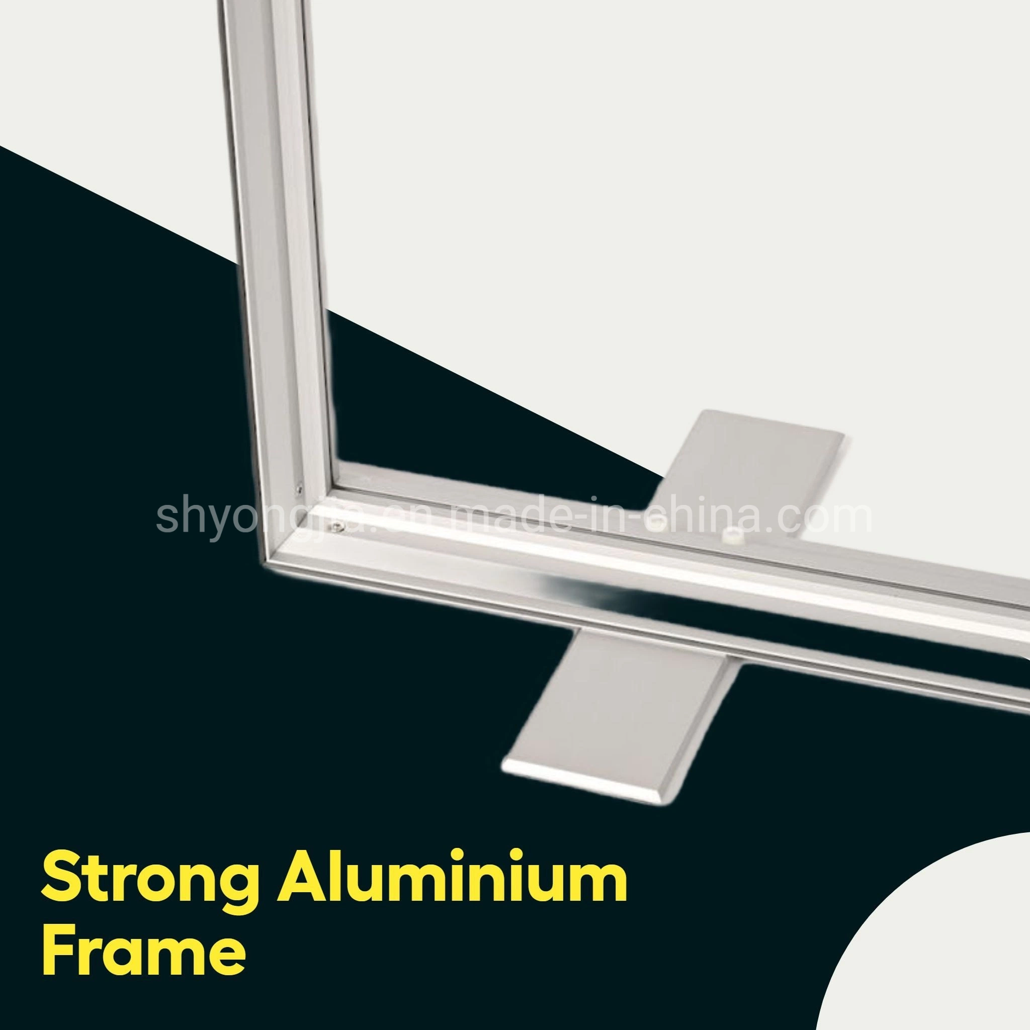 ألومنيوم Silicone Fabric Frames عرض تجاري Lightbox إعلان LED خلفية بوليستر شاشة عرض صندوق الضوء بحامل حر