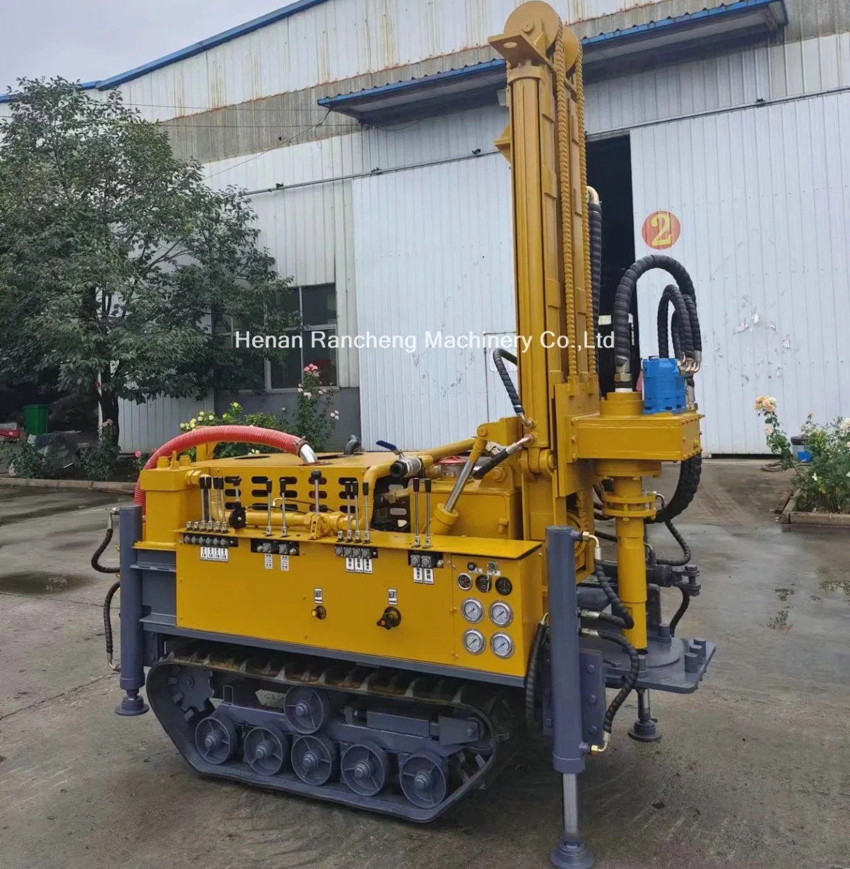 150m Small Hydraulic Crawler Mounted Borehole Drilling Machine/ Water Well Drilling Rig Price Drill Rig for Sale