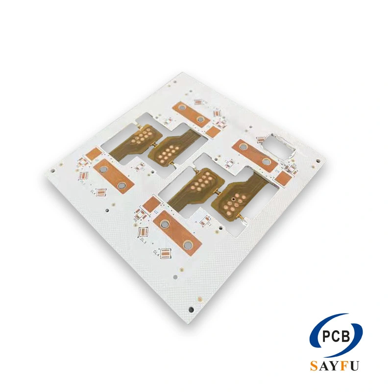 Rigid Flexible Printed Circuit Board with High Tg Fr-4 + Pi Eing