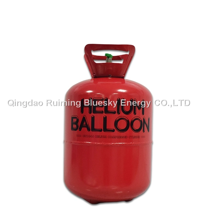 Partie de ballons à gaz de pureté à 99,999 % Petite bouteille de gaz à l'Hélium jetable