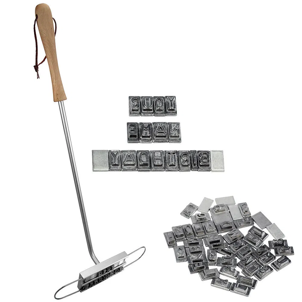 BBQ Branding Iron with 55PCS Changeable Letters