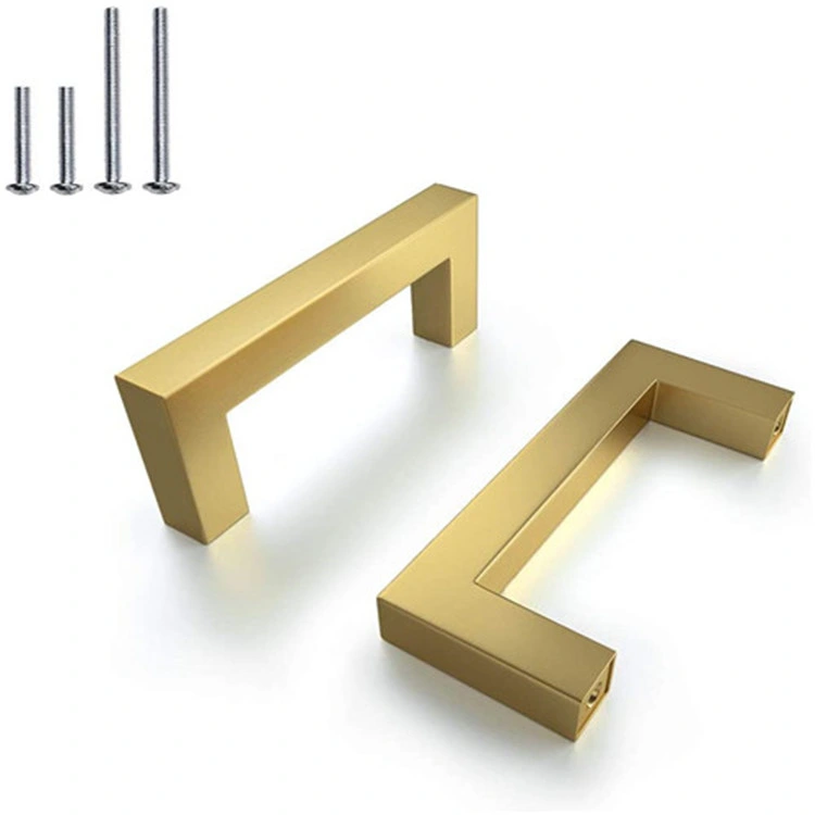 Gold Drawer Handles Stainless Steel Cabinet Pulls