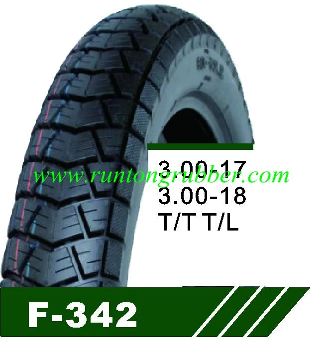 Motorcycle Tyre 3.00-17, 3.00-18 with Durable Quality