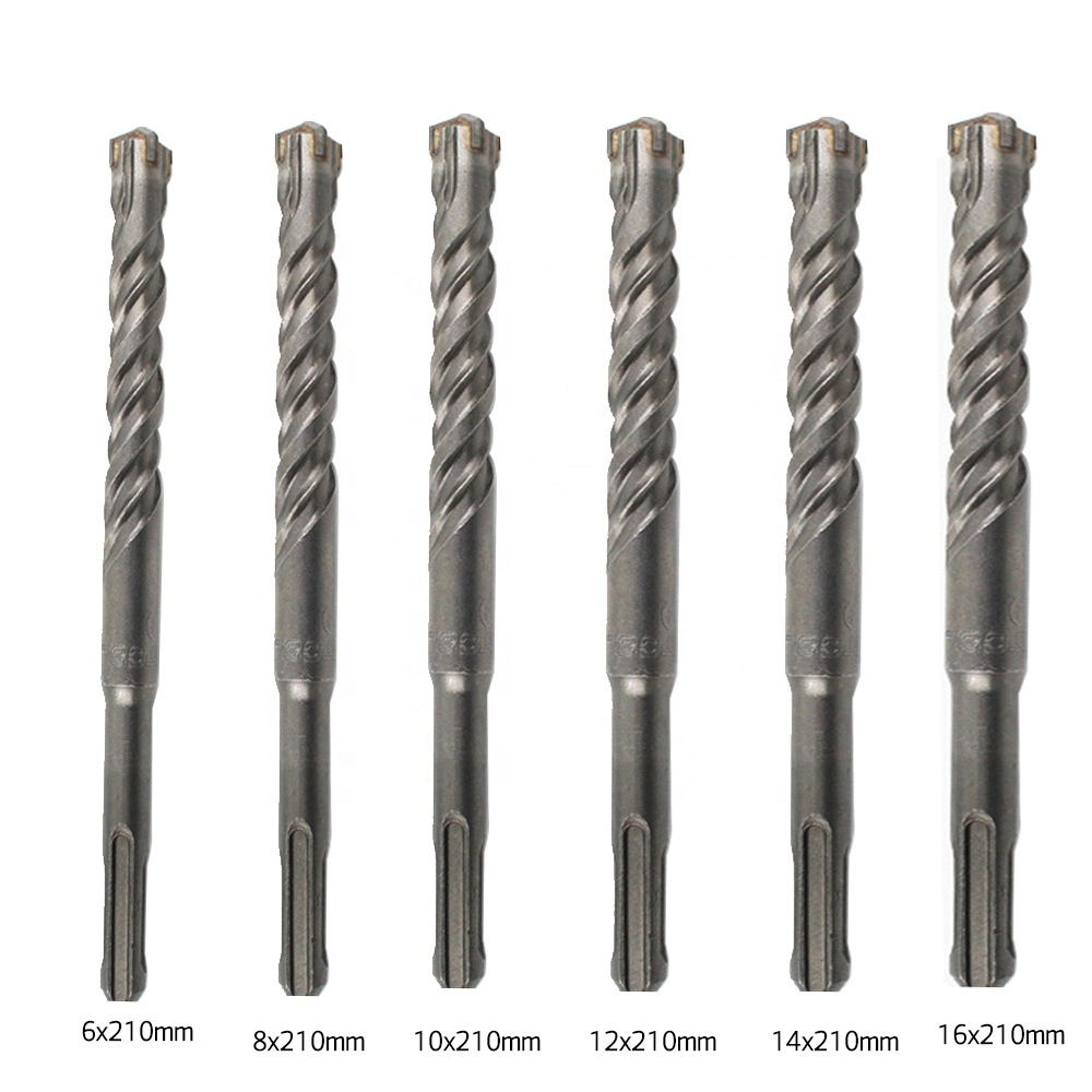 160mm Electric Hammer Drill Bits 5/6/8/10/12/14/16mm Cross Type Tungsten Steel Alloy