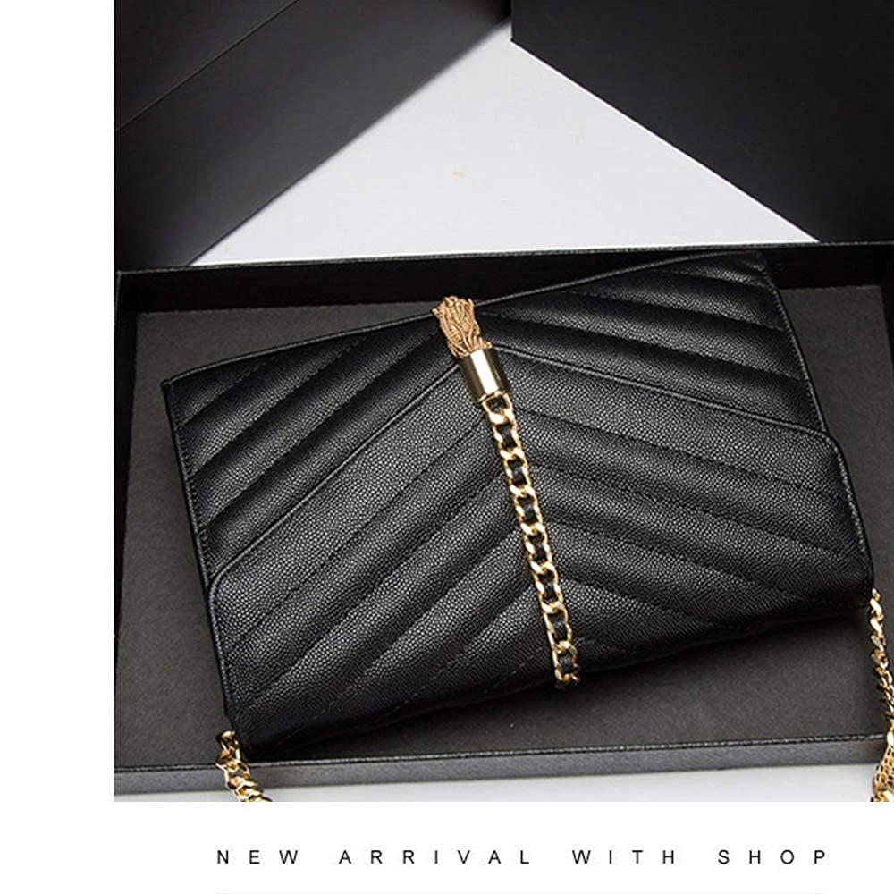 Wholesale/Supplier Women Shoulder Purse Top Quality Replica Chain Crossbody Bag