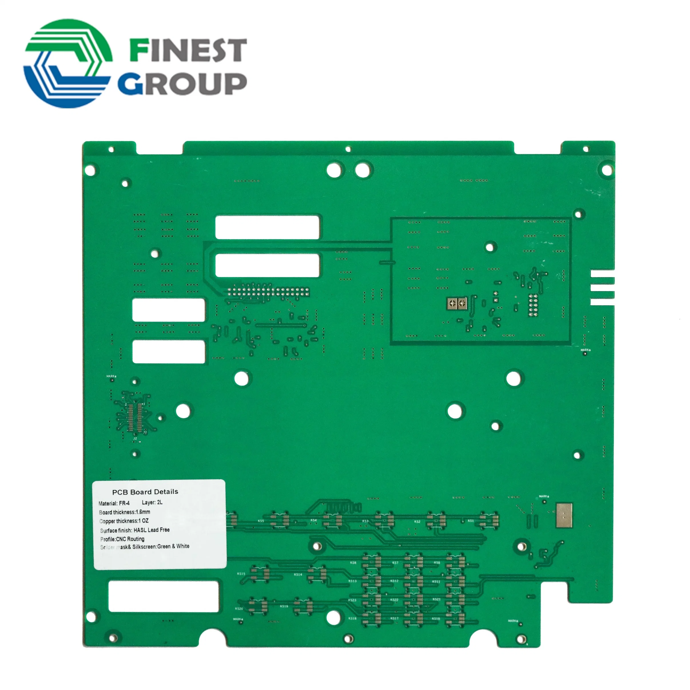 Soldering Components on PCB Custom PCB Manufacturer Cem 1 Single Sided PCB Board