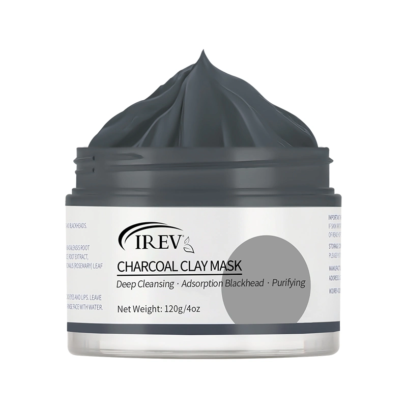 Wholease Mascarilla Hidratante Beauté Soins De La Peau la purification de la dépose de Blackhead Facial masque argile de nettoyage en profondeur le contrôle de l'huile de charbon de bois noir face masque de boue