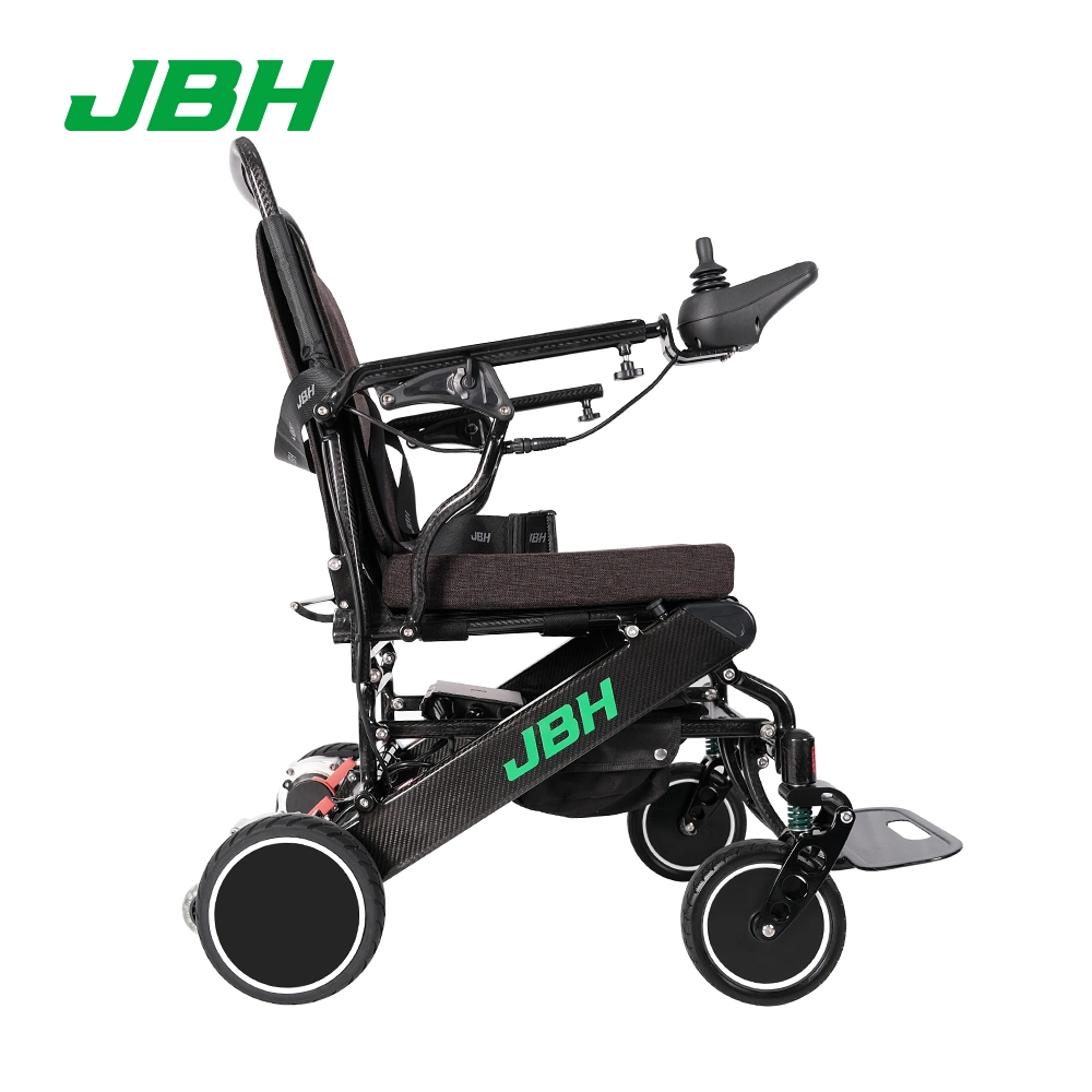 Jbh Factory Supply Electric Wheelchair Lightweight Foldable Wheelchair