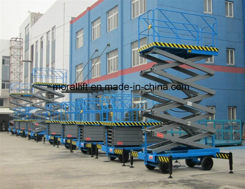 Battery Mobile Lift Table Platform for Working