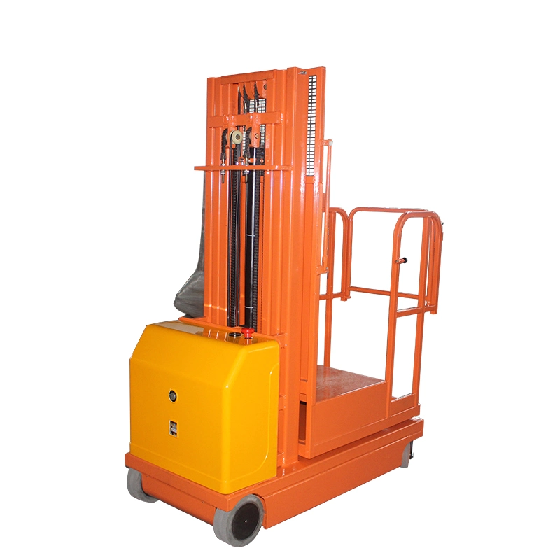 Flexible Personnel Lifts with Safe Guardrail Popular Material Handling Power Lift Support Custom Voltage and Plug