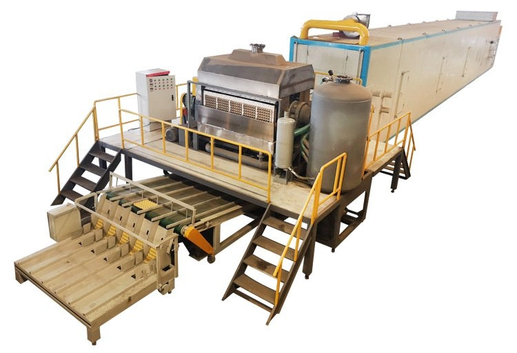 Baoyuan Machinery Paper Egg Tray Making Machine Automatic Pulp Molding Plant with Brick Drying Equipment