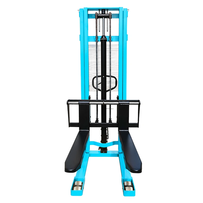 1ton, 1.5ton, 2ton 1.6meter Manual Hydraulic Forklift Trucks Portable Hydraulic Lift Pallet Stacker