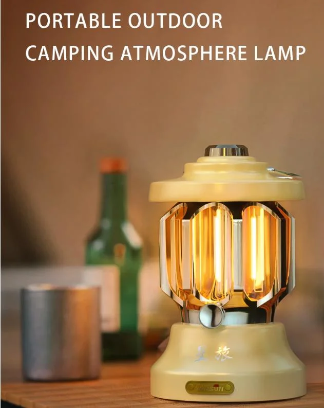 High quality/High cost performance  RoHS Approved Aluminium LED Camping Lantern Camp 1000 Lm Retro Light