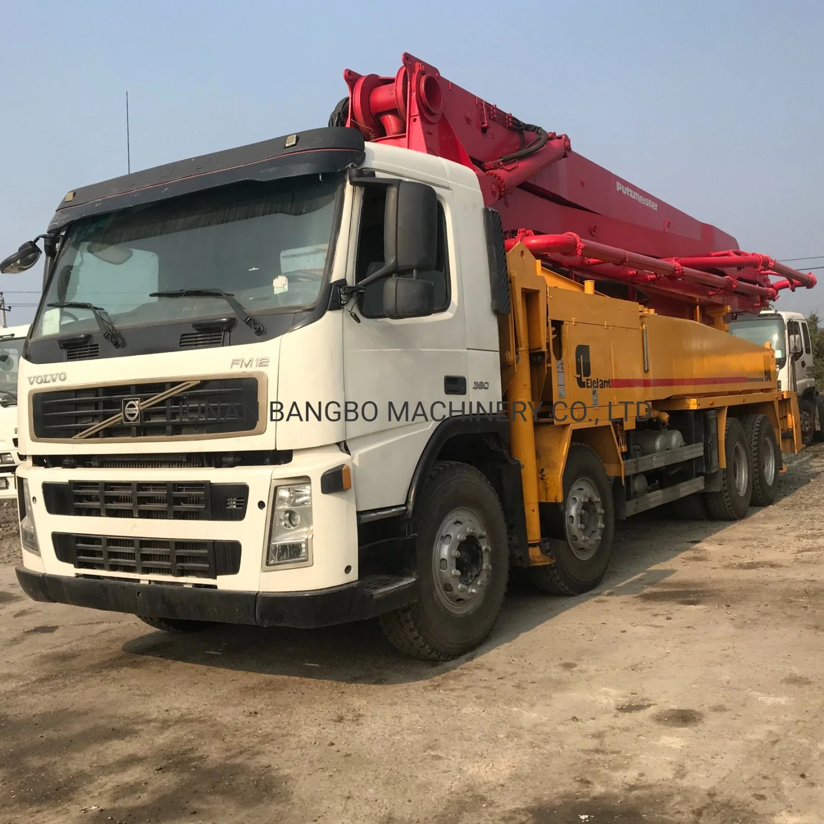 42m Putzmeister avec camion Volvo camion à pompe à béton renouvelé