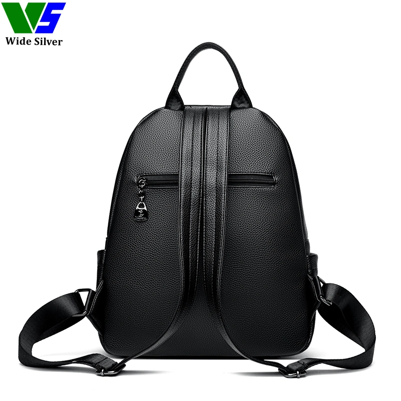 Sac à dos large en argent Mochila PARA Dama Cheer Backpack Marque Bag Mochila Quechua