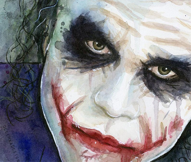 5D Exaggerated Clown Make up Haunted House Amusement Park Decoration Diamond Painting