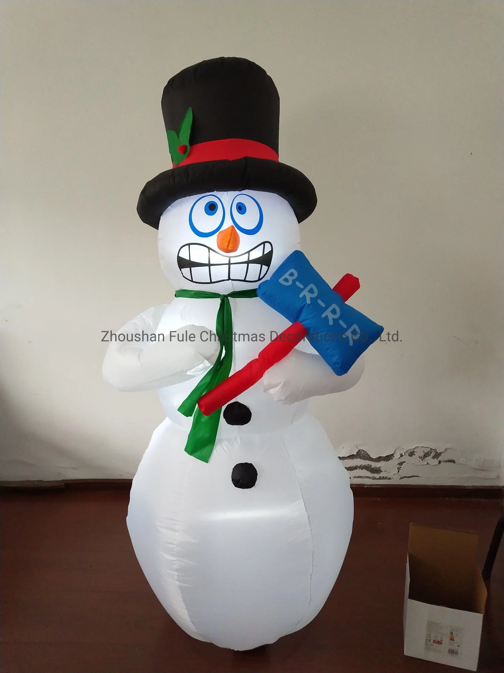 Ar insuflado animados tremores de Boneco inflável para Decoração de Natal em casa.