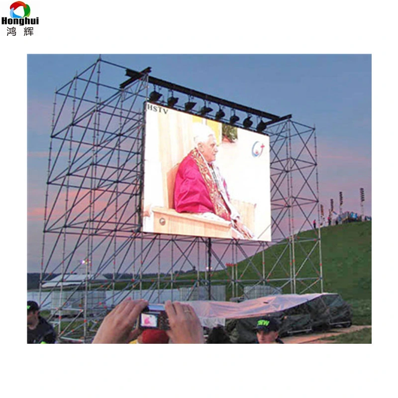 HD P3.91 P4.81 Outdoor Rental Installation Advertising Screen LED Wall