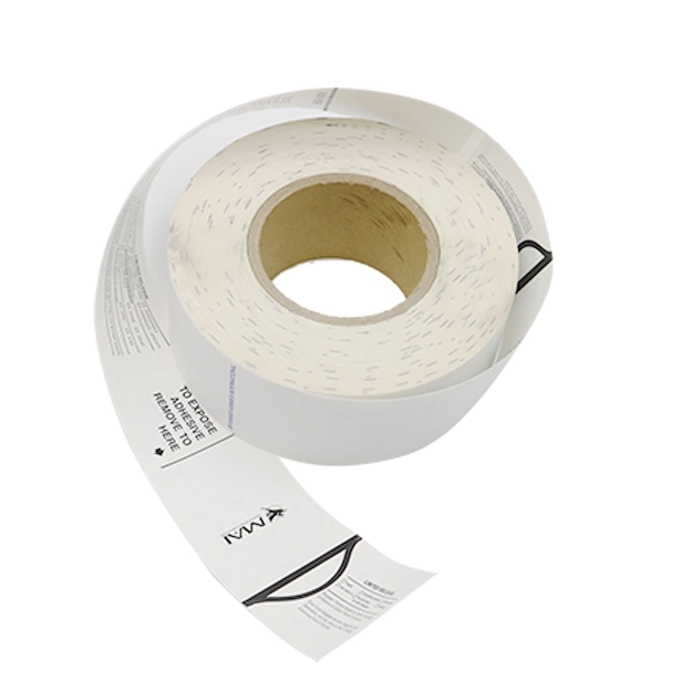 Free Sample Low Price High quality/High cost performance Thermal Paper Baggage Tag Luggage Tag Products Self Adhesive Material Raw Materia for Airline