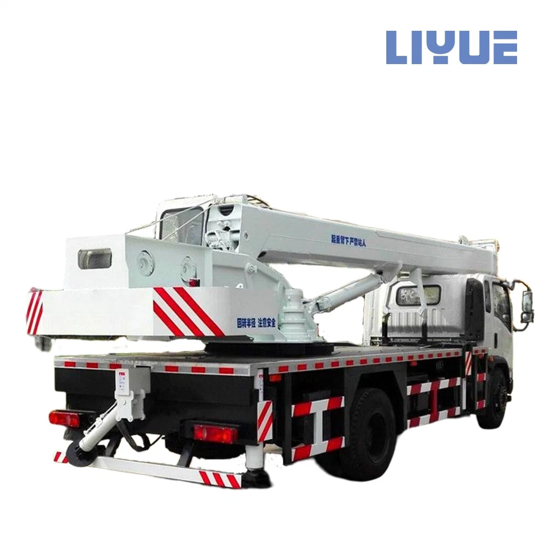 Nouveau arrivé 8 tonnes Chinois Nouvelle grue pour camion lourd hydraulique Grue pour camion mobile à vendre