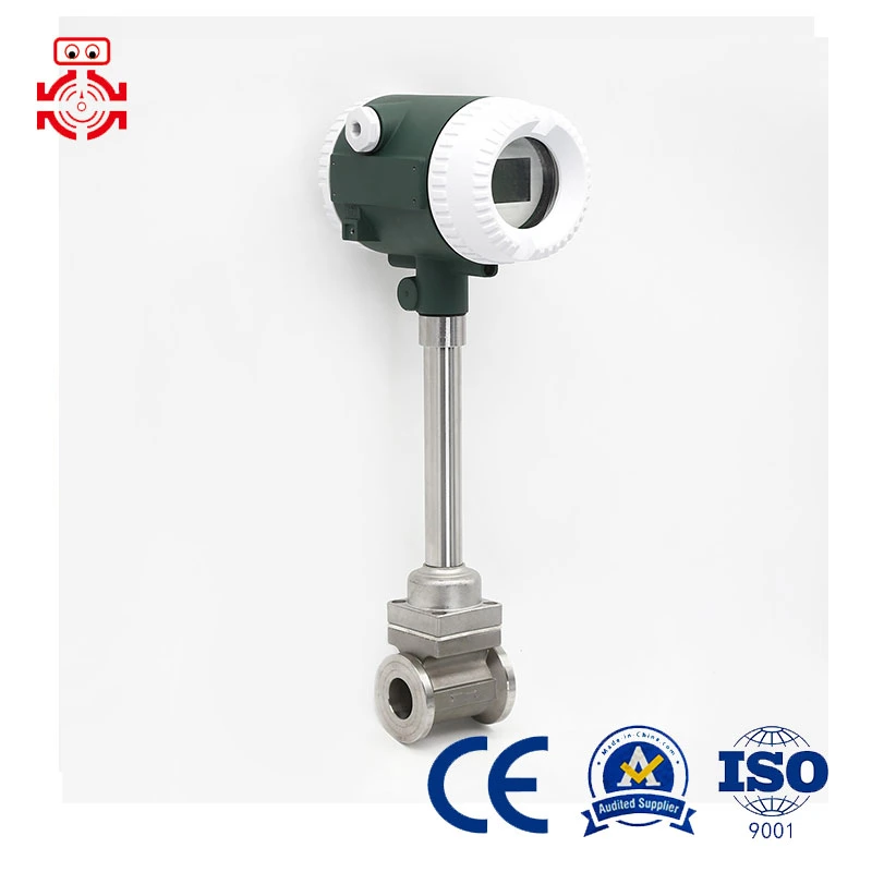 DN150 High-Precision Peanut Oil and Soybean Oil Field Display Flange Connection Hygienic Vortex Flowmeter with Ts Certificate