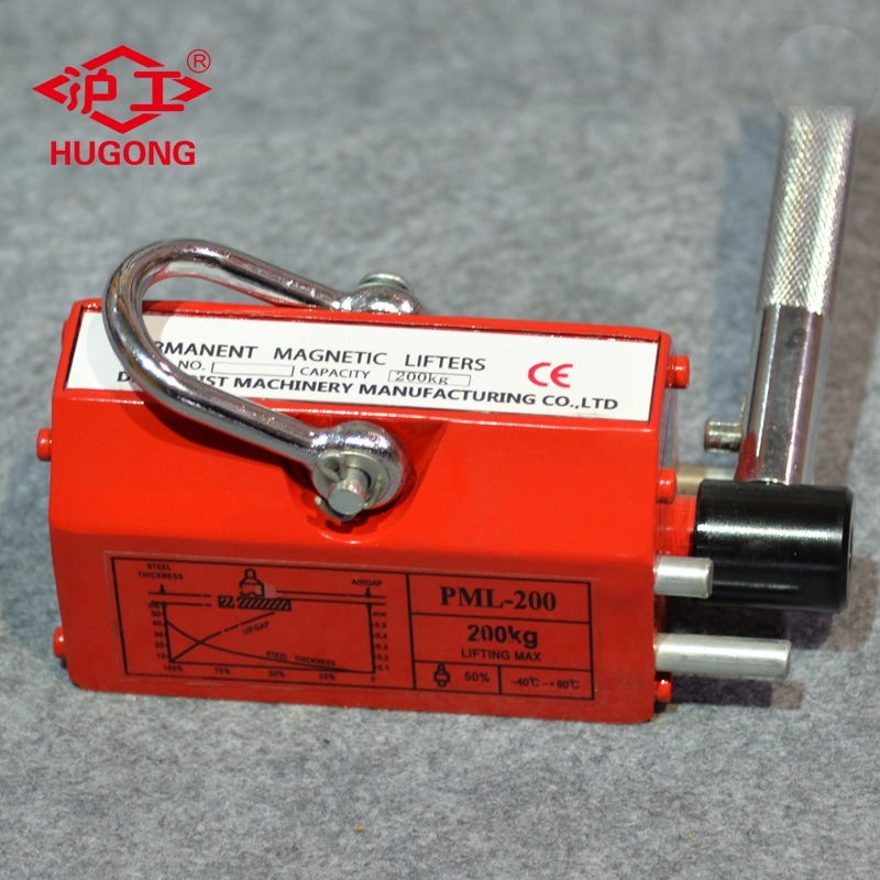 400kg-5000kg Lifting Magnet Permanent Manual Magnetic Lifter