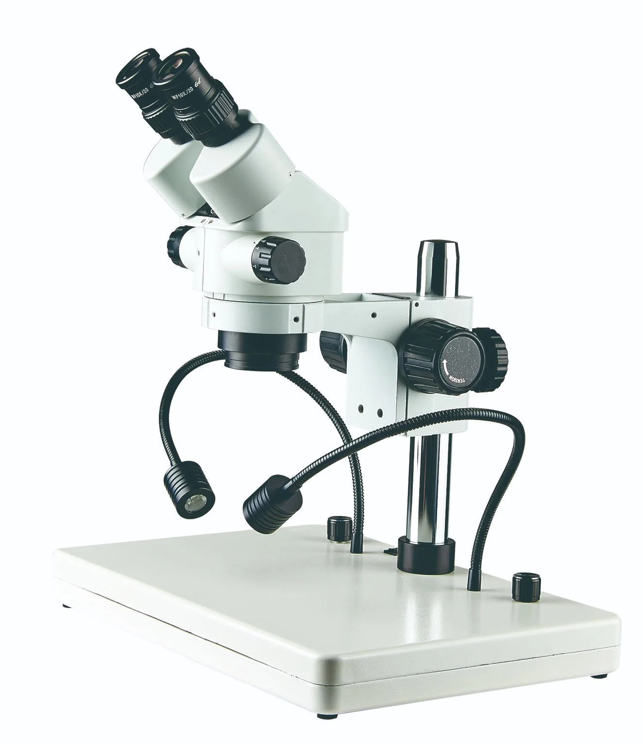 7X-45X High Resolution Stereo Zoom Microscope Optical System Digital Electron Microscope