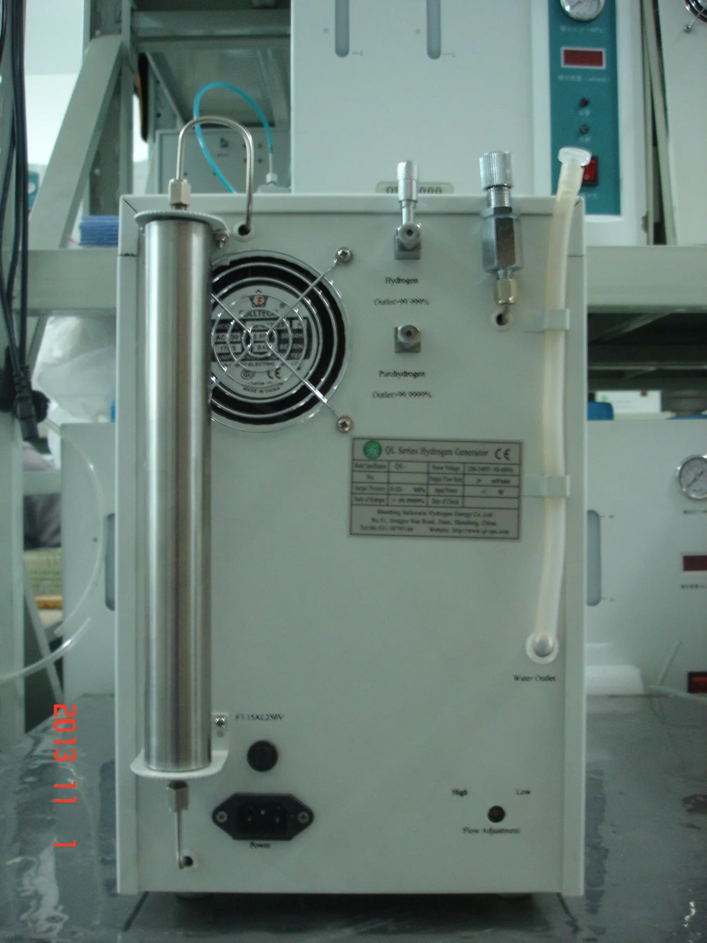 Ql-300b generador de hidrógeno de alta presión para la cromatografía de gases