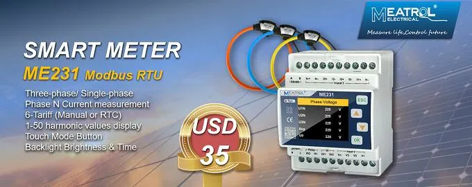 Medidor de potência de monitorização de energia do analisador de consumo de energia de alta qualidade Me231