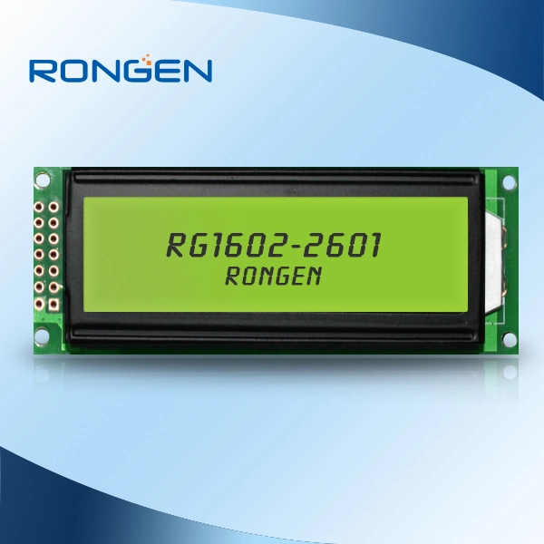 Ronen Rg1602-2601 Stn 2.6-Inch LCD Module Display with 16*2 Driver 1/64 Duty 1/9 Bias