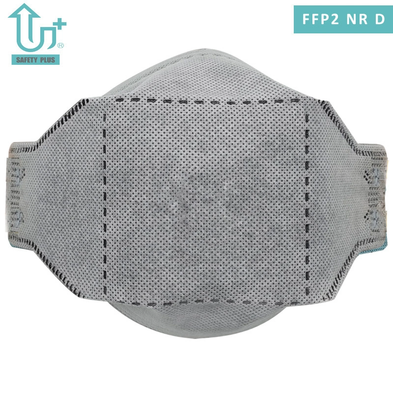 Anti Dust Breathing Mask Disposable 6ply Grey Color Industrial Special Labor Protection Mask with Carbon