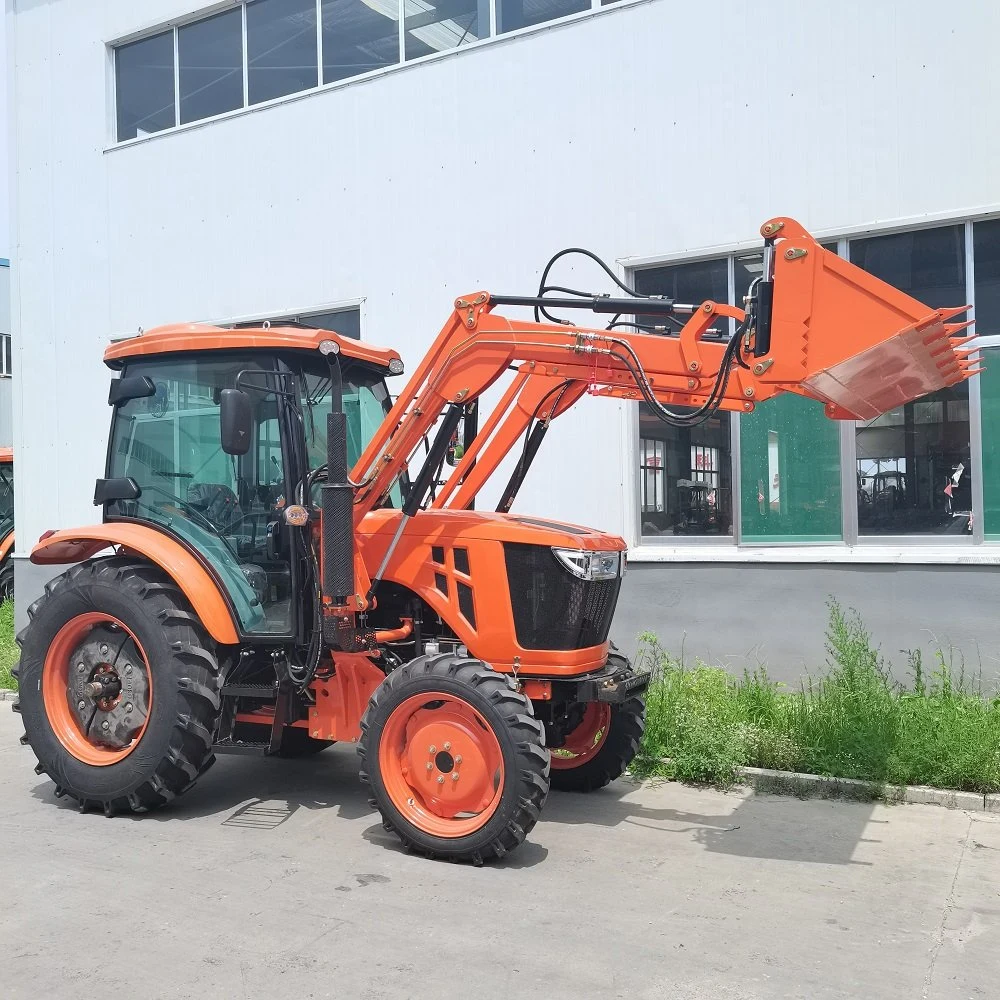 China High quality/High cost performance  80HP Farm Tractor Many Auxiliary Agricultural Tools Optional