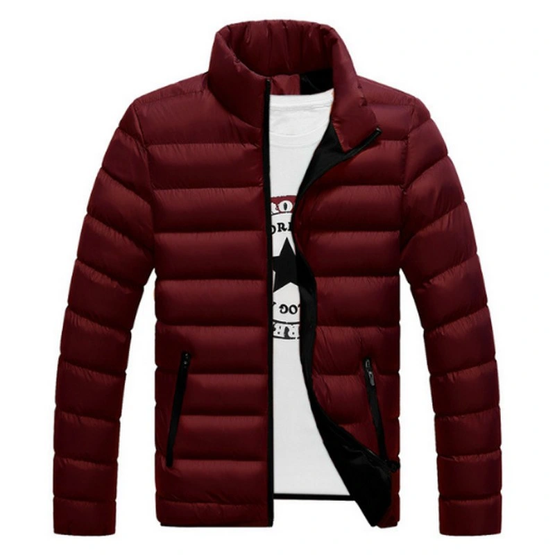 Custom anorak Abrigo de los hombres Down Jacket calentar cubiertas impermeables chaquetas