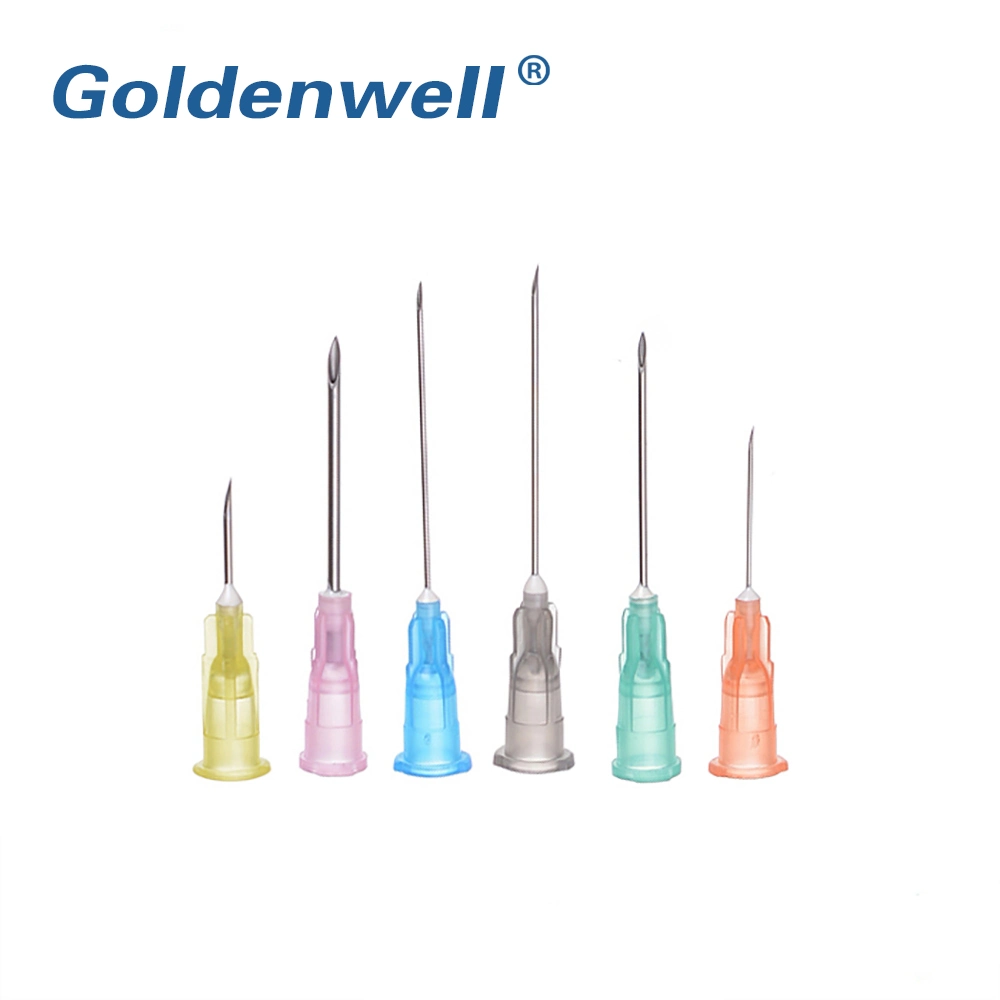 Goldenwell Hypodermic Injection Needle with Various Size for Syringe