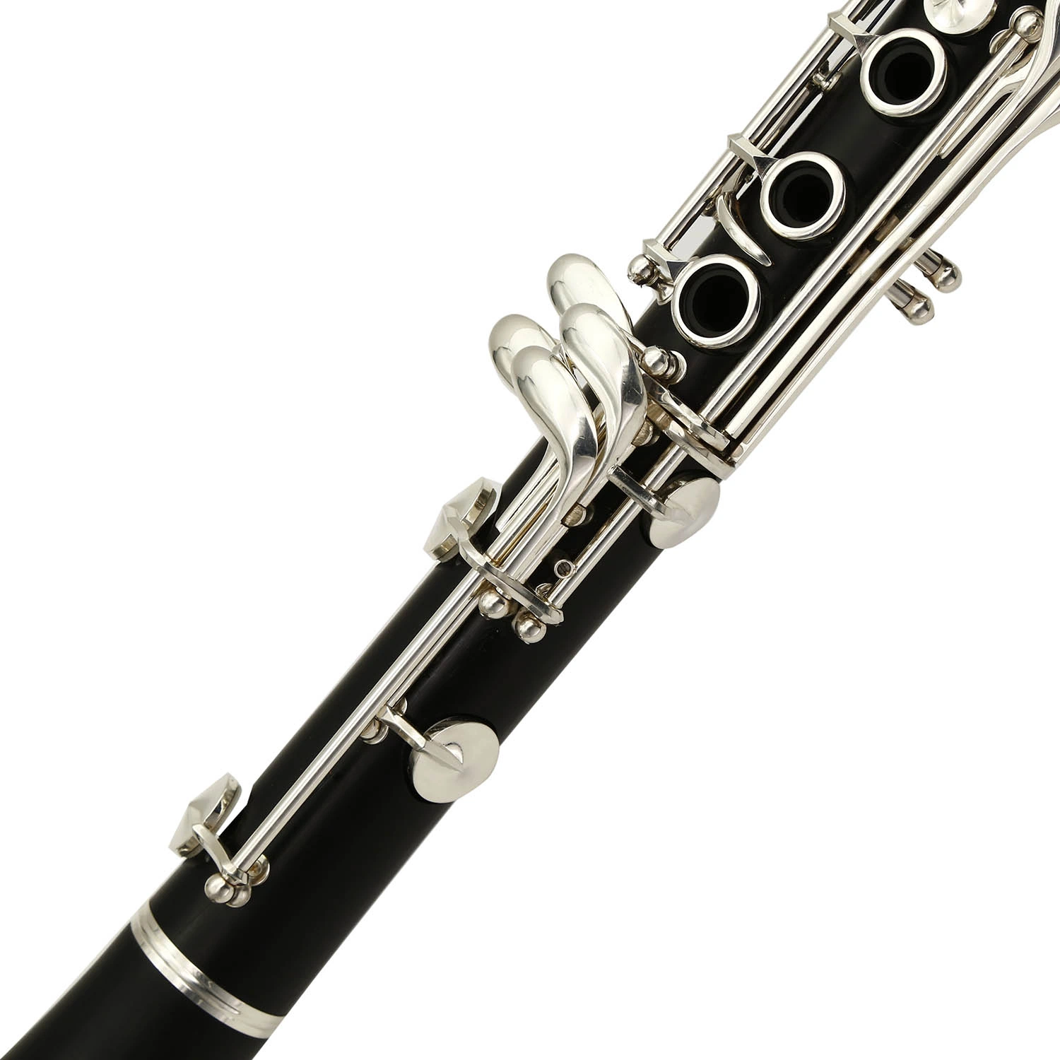 Cheap Clarinet, ABS Resin Silver Plated Wholesale/Supplier Musical Instrument